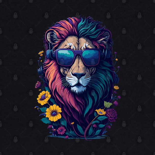 Lion Lover by vaporgraphic